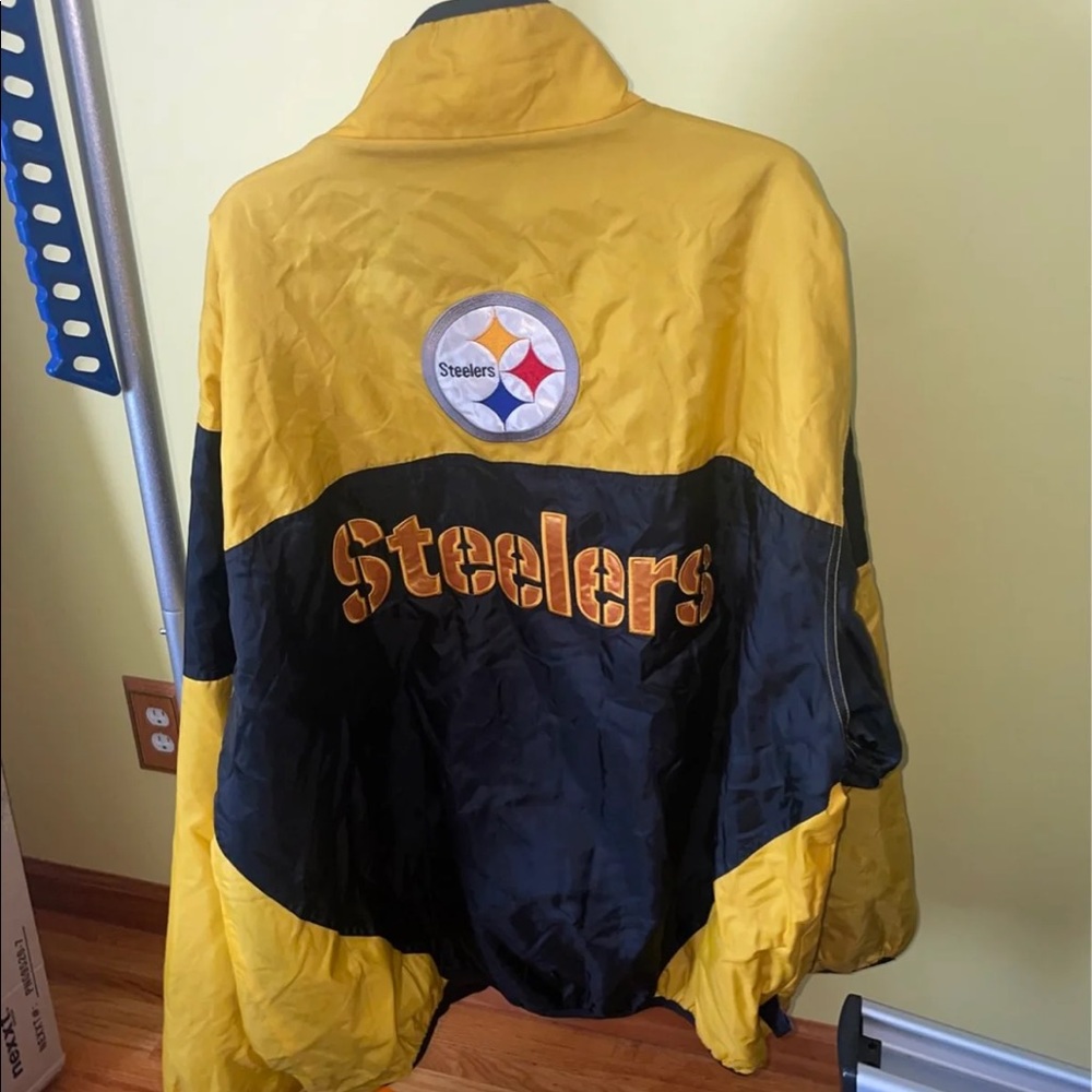 XL Steelers Reversible Jacket (Official NFL Gear)